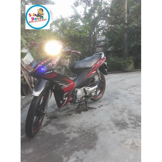 Tem rời axelo đỏ đen