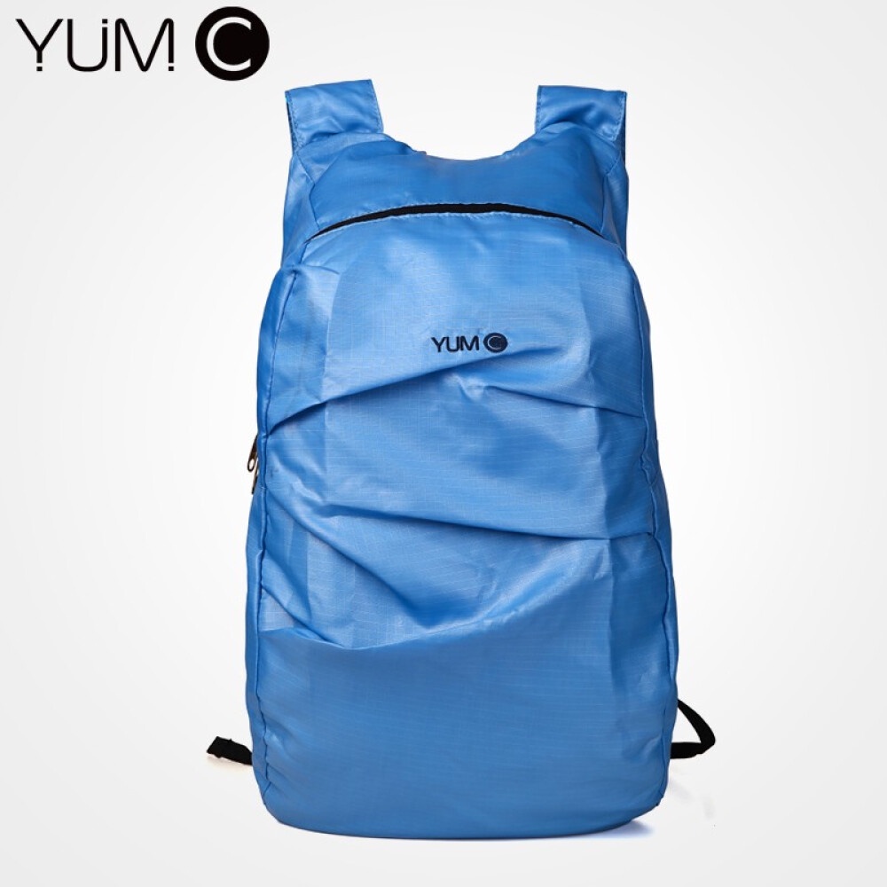 YUMC fashion lightweight backpack men's backpack waterproof foldable couples outdoor backpack women's personality bag O2035