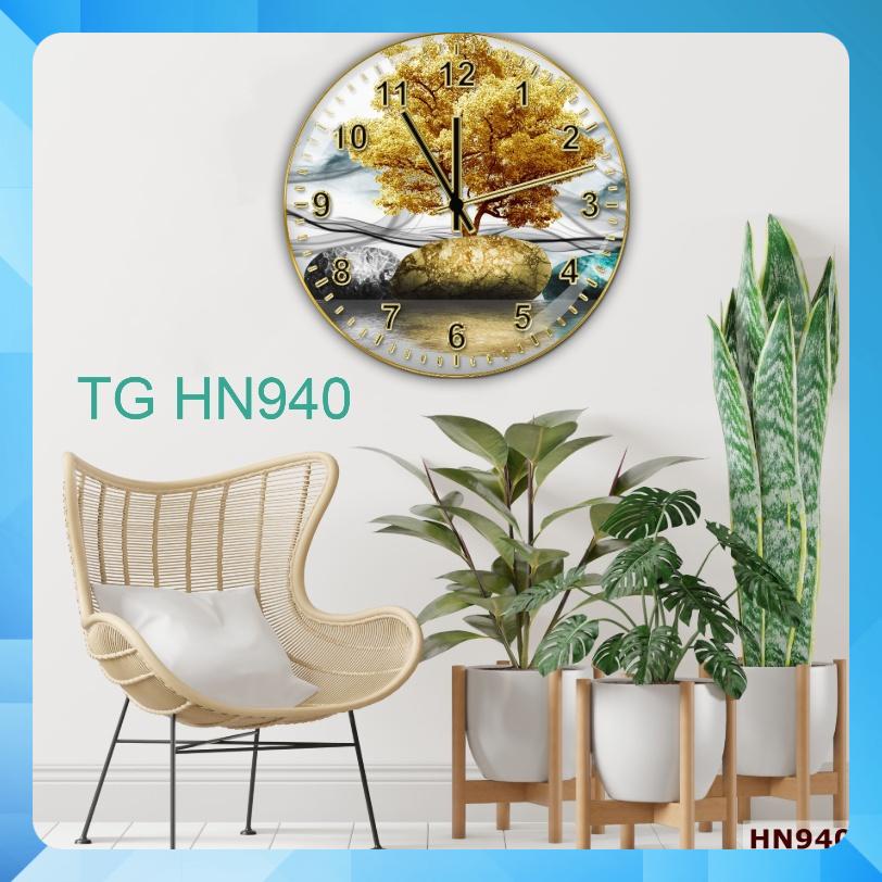 Đồng Hồ Treo Tường Tráng Gương Cao Cấp Rẻ Đẹp - Bảo Hành 12 Tháng 1 Đổi 1 + Tặng kèm pin và đinh treo T-GDecor TGHN