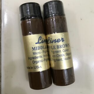 MỰC PHUN XĂM LINNER- MỸ màu nâu sôcôla