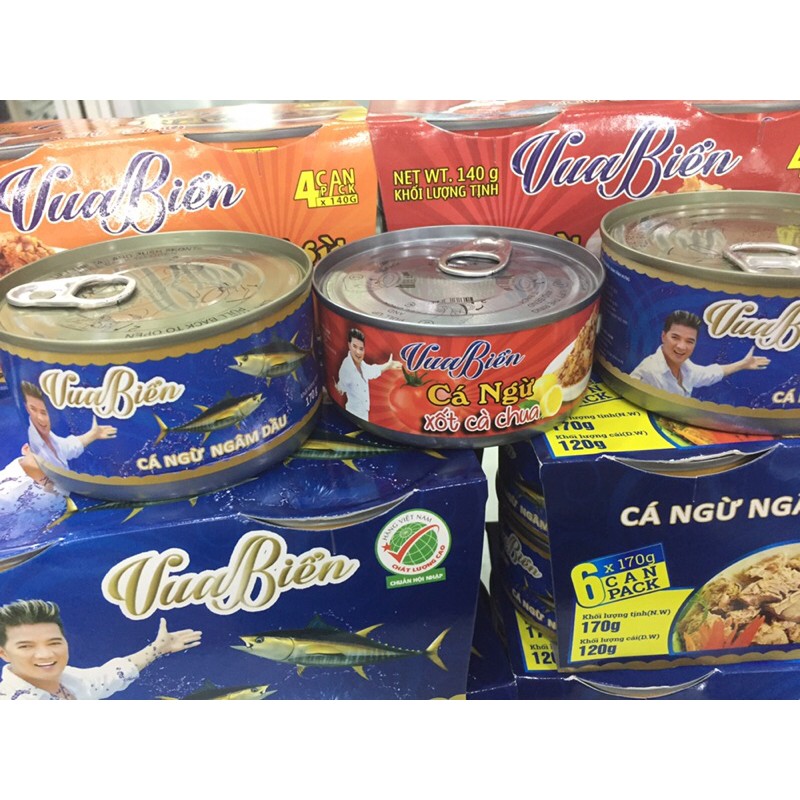 CÁ NGỪ NGÂM DẦU TUNA IN OIL VUA BIỂN / ĐÀM VĨNH HƯNG 170G HSD 23/06/2024 | BigBuy360 - bigbuy360.vn