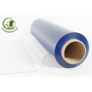 Màng nhựa PVC trong suốt loại cứng - kính nhựa làm tấm che, vách ngăn trong suốt - khổ 80cm