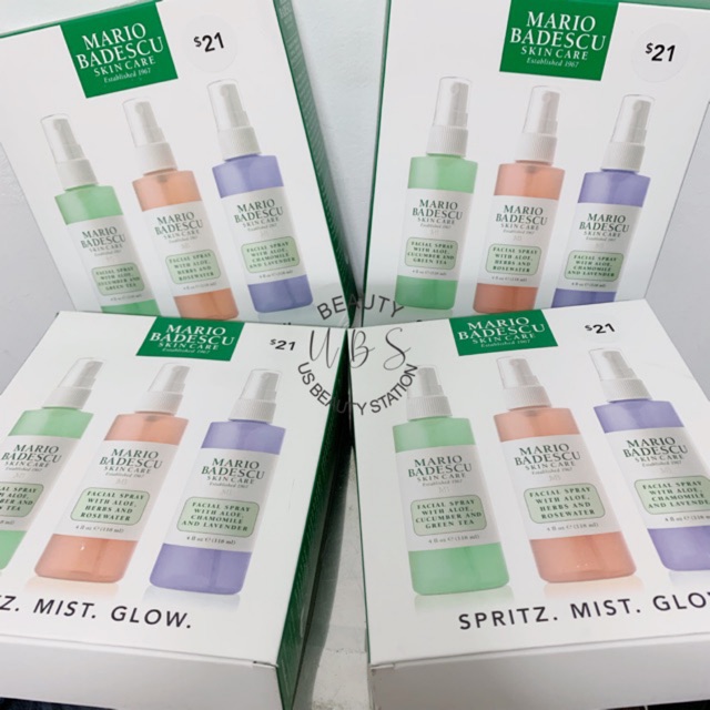 Toner Dạng Xịt Khoáng Mario Badescu Facial Spray Cân Bằng Da