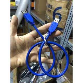 Dây cáp 2 đầu USB | Cáp USB 2 Đầu Đực Chiều Dài 1m2- Loại Tốt