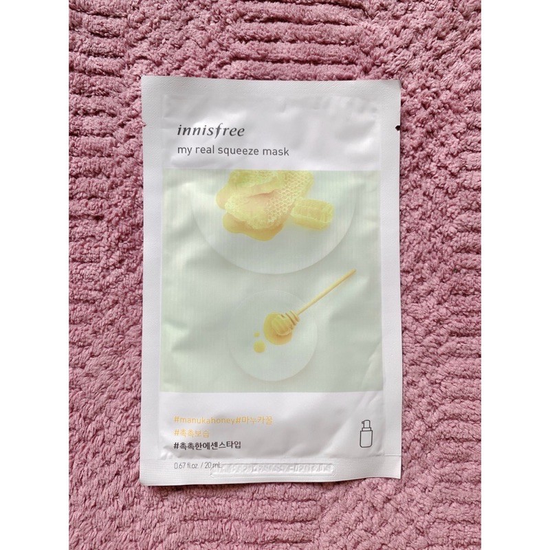 Mặt Nạ Giấy Innisfree My Real Squeeze Mask 20ml