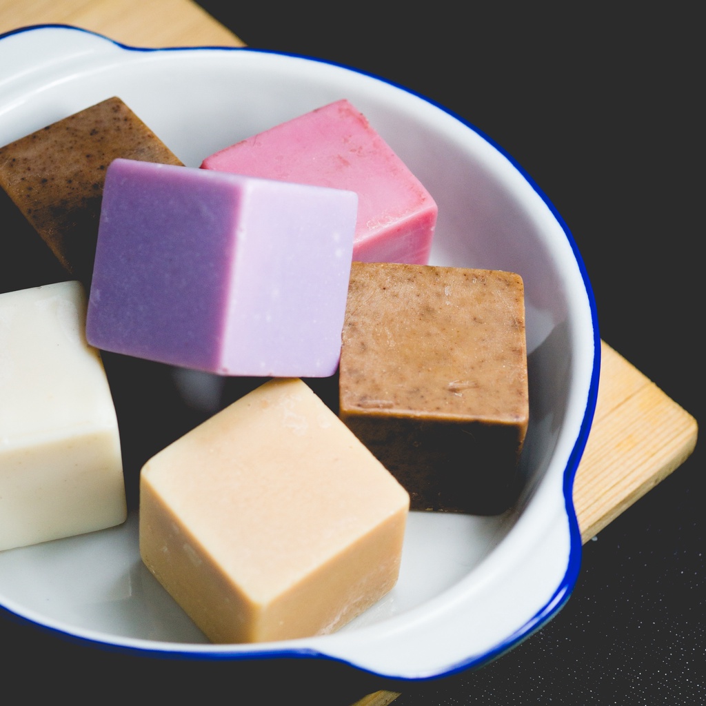 Combo 10 bánh  Xà phòng mini Handmade 50gr - dùng làm quà tặng hoặc du lịch