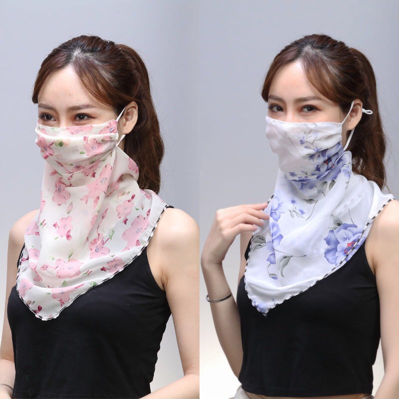 Khẩu trang bằng voan che cổ đa năng | BigBuy360 - bigbuy360.vn