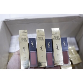 Son kem  YSL 212 Tᴀᴛᴏᴜᴀɢᴇ Cᴏᴜᴛᴜʀᴇ Vᴇʟᴠᴇᴛ Cʀᴇᴀᴍ Lɪǫᴜɪᴅ Lɪᴘsᴛɪᴄᴋ