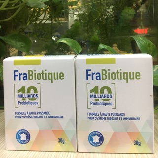 (nhập khẩu) Probiotic For Degestive Health In Powder Form( FRABIOTIQUE)  cho đường ruột của bé khoẻ mạnh combo 2 hộp