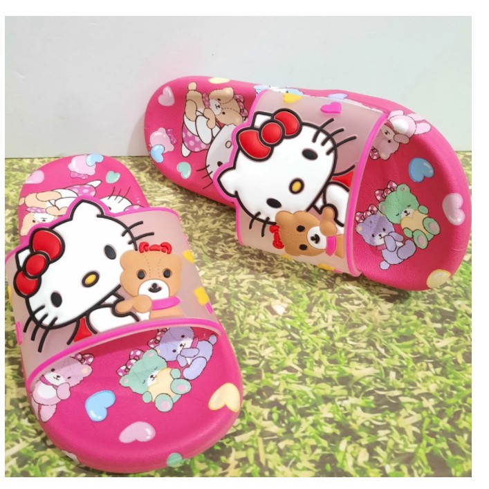 |FAMARAL2 giảm 10k cho đơn 50k|DÉP MÈO HELLO KITTY BÉ GÁI