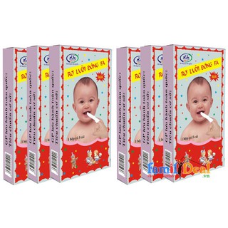 1 hộp rơ lưỡi Đông Pha ( 1 hộp 5 chiếc )