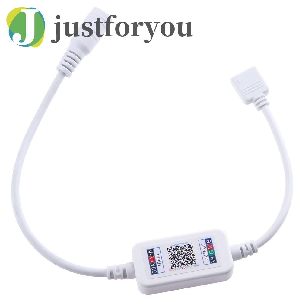 Bộ Điều Khiển Từ Xa Không Dây Bluetooth 4.0 Justforyou2 5v-24v Cho Dây Đèn Led Rgb