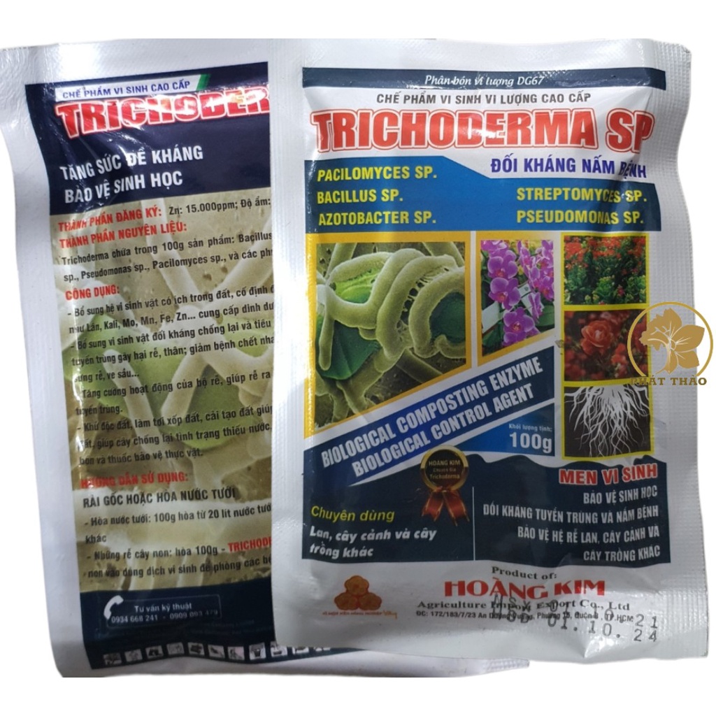 Nấm trichoderma SP - 10 tỷ bào tử 100gam