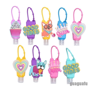 (Hàng Mới Về) Hộp Đựng Nước Rửa Tay Bằng Silicone Hình Cún Dễ Thương