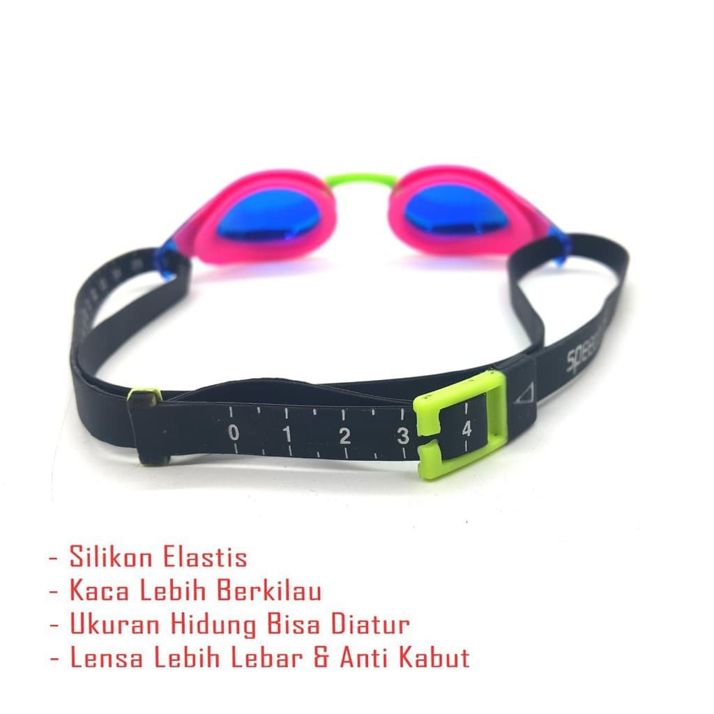 SPEEDO Kính Bơi Chống Tia Uv / Sương Mù Cho Người Lớn Lx 46