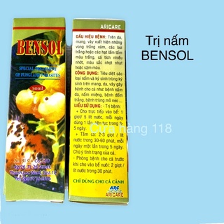 Dung dịch BENSOL chữa nấm, ký sinh trùng 60ml