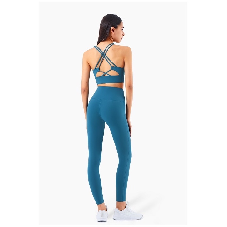 Set đồ tập yoga Hoppe Fumeng chất liệu thoải mái thời trang cho nữ