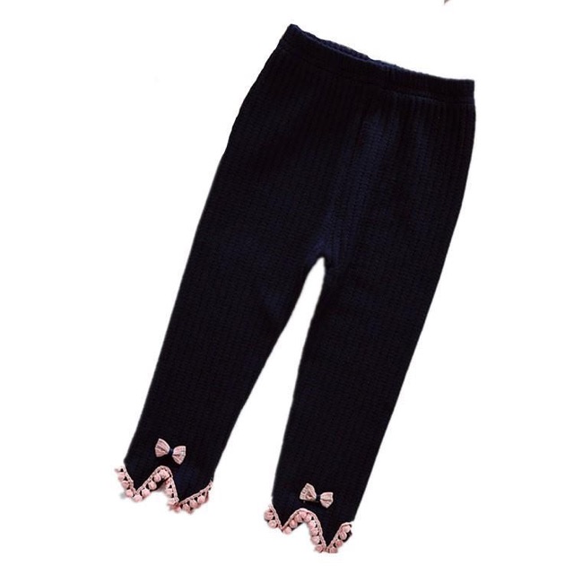 Quần legging nơ cho bé