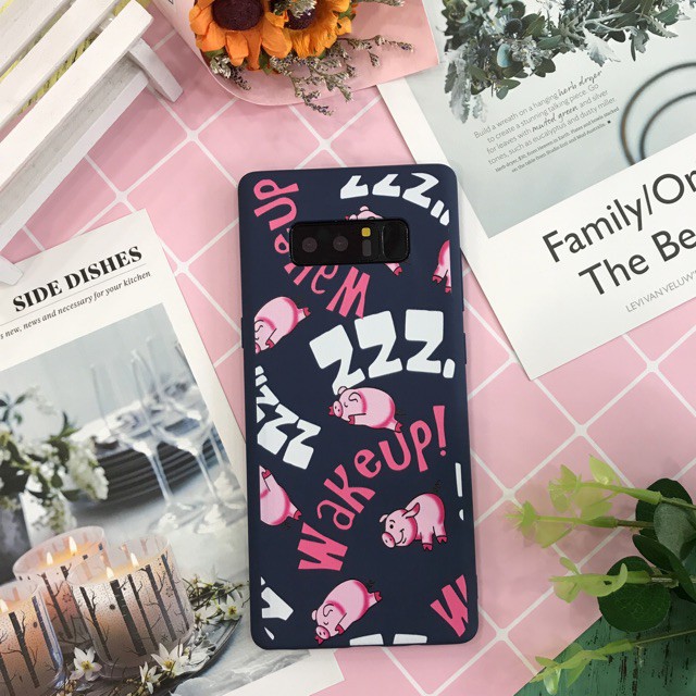 Ốp lưng dẻo Galaxy J6 | S8plus | S9plus | Note 8 - Ốp dẻo in hình nhân vật ngộ nghĩnh