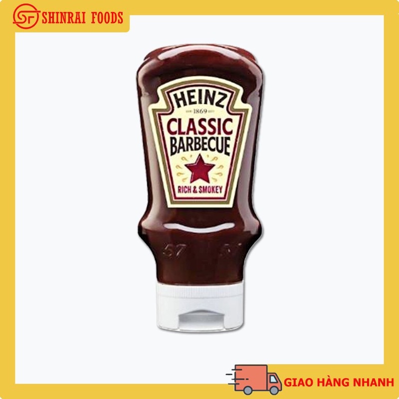 Sốt thịt nướng BBQ Heinz Mỹ- 480g