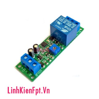 Modul relay 12v 10a tạo trễ 10s - 60s - 10 phút