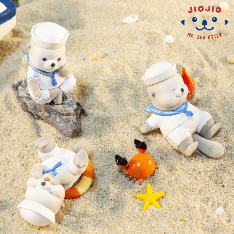 Mr. Sea Otter series blind box Character model Cute figure