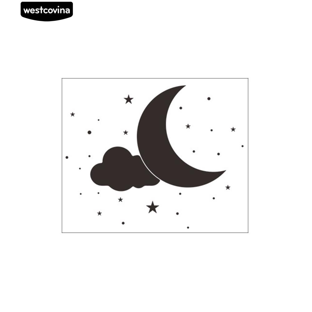 Sticker dán tường hình đám mây