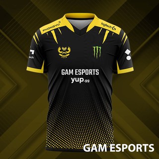 Áo LoL Team GAM Esports Summer 2020, có size từ 45kg-94kg | Shop AoThunGameVn