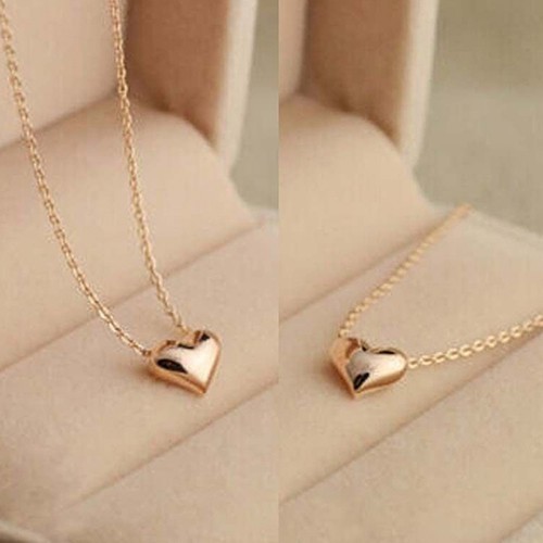 Dây Chuyền Nữ Mặt Trái Tim Nhỏ Đơn Giản và thanh lịch cho phái nữ
