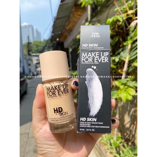 Kem nền make up for ever hd skin có sẵn đủ tone