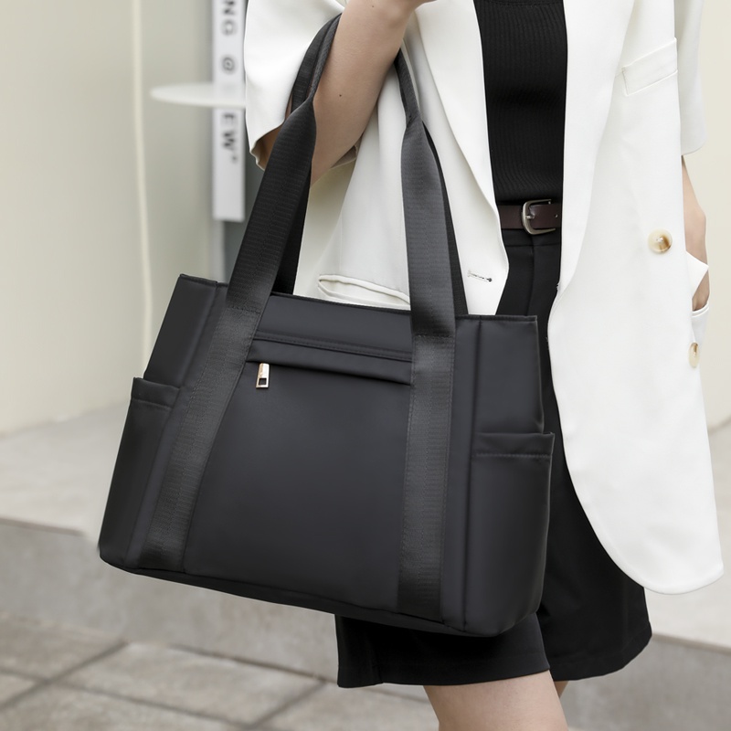 Túi Xách Canvas Cỡ Lớn Nhiều Ngăn Tiện Lợi Dành Cho Nữ