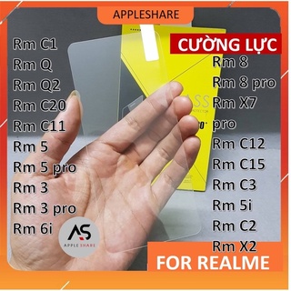 Kính cường lực Realme C21y C25 C15 C12 C20 C11 Norzo A03 C1 C2 C3 C3i 5 5s 5i 6i 5 pro Q