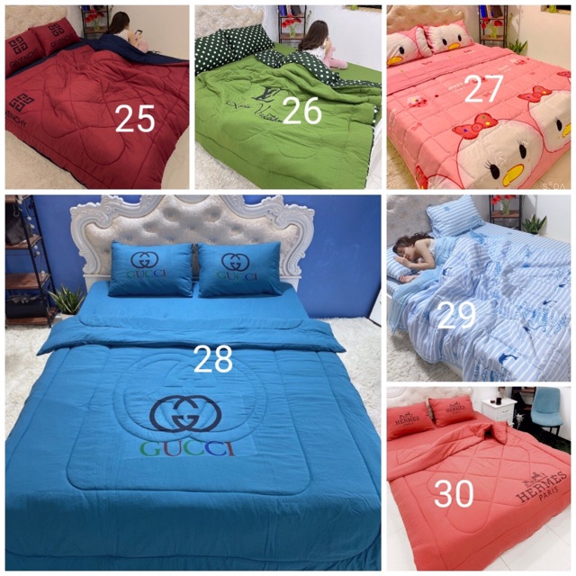 Trọn bộ cotton đũi 5 món thương hiệu mới nhất(được chọn mẫu) | BigBuy360 - bigbuy360.vn