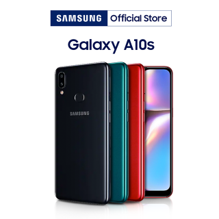 V - điện thoại samsung galaxy a10s - tactile red