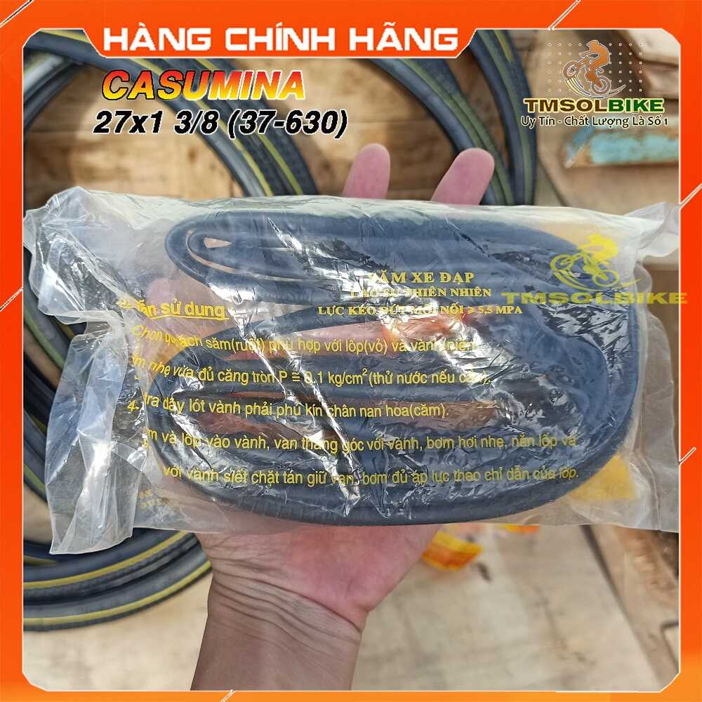 Vỏ Xe Đạp 27x1 3/8  (37 - 630)  Cho Xe Đạp Phổ Thông, Lốp Xe Đạp 27x1 3/8 (37 - 630) , Săm Vỏ Ruột Lốp Xe Đạp 27x1 3/8