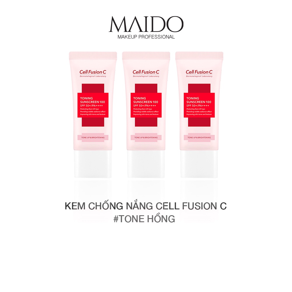 Kem chống nắng Cell Fusion C Laser / Clear / Toning Suncreen MAIDO COSMETICS