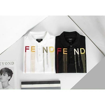 Áo Polo Nam Cổ Trụ Tay Ngắn Thêu Chữ Chất Vải Dày Dặn, Áo Phông Đẹp NN-0015-tuideocheonguc.com