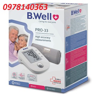 Máy đo huyết áp bắp tay bwell pro-33
