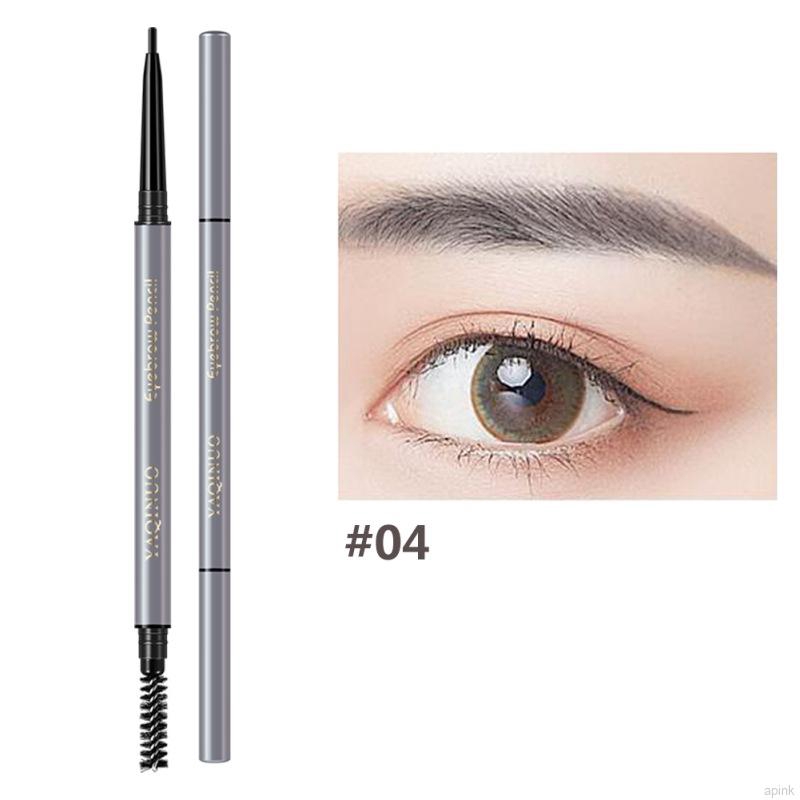 [Hàng mới về] Bút Kẻ Mày Dạng Ngòi Xoay Kháng Nước Và Chống Mồ Hôi Với Đầu Cọ Chải Tiện Dụng | BigBuy360 - bigbuy360.vn