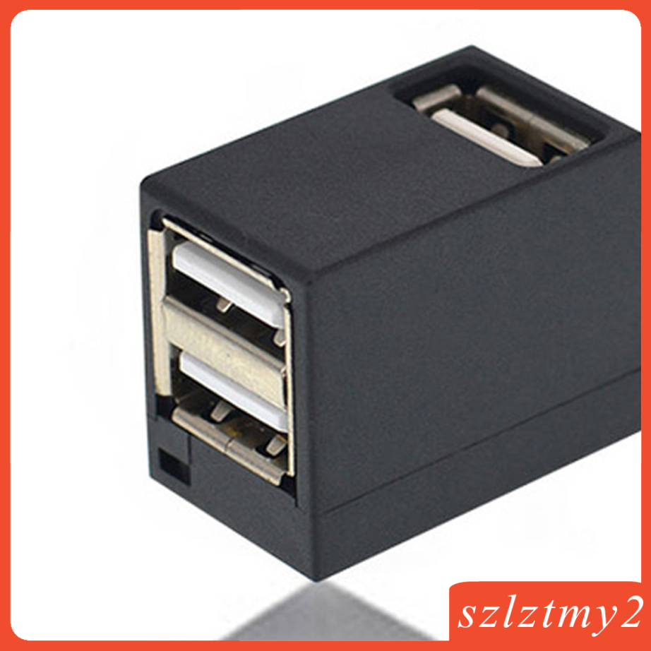 [galendale] USB 2.0 3Ports Splitter Adapter Hub for PC Expansion up to 480mbps Black | BigBuy360 - bigbuy360.vn