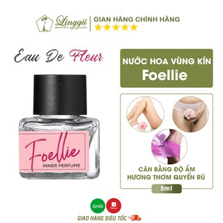 Nước Hoa Vùng Kín FOELLIE eau de fleur INNER PERFUME - Màu hồng 5ml