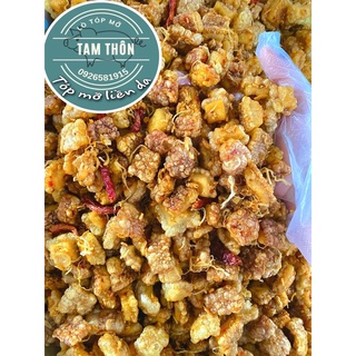 Tóp mỡ liền da mắm tỏi