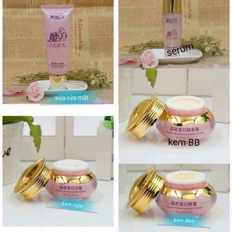 Bộ đôi hoàng cung hồng chính hãng tách từ bộ to