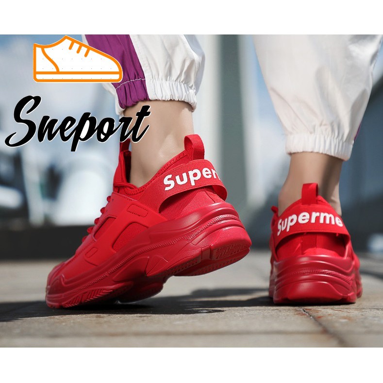 Giày nam sneaker phong cách Hàn Quốc 2019 (màu đỏ) | BigBuy360 - bigbuy360.vn