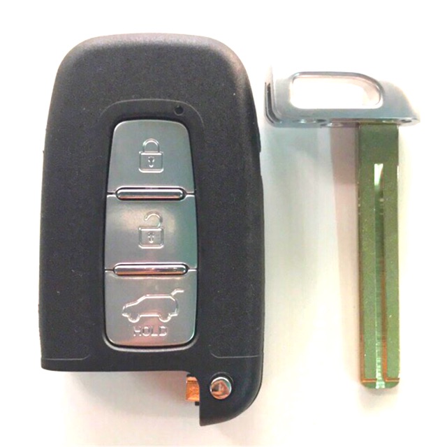 Vỏ remote smartkey xe Huyndai Santafe