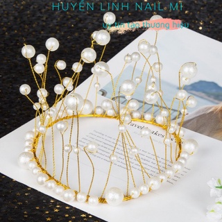 Vương miện chụp ảnh mẫu móng siêu xinh