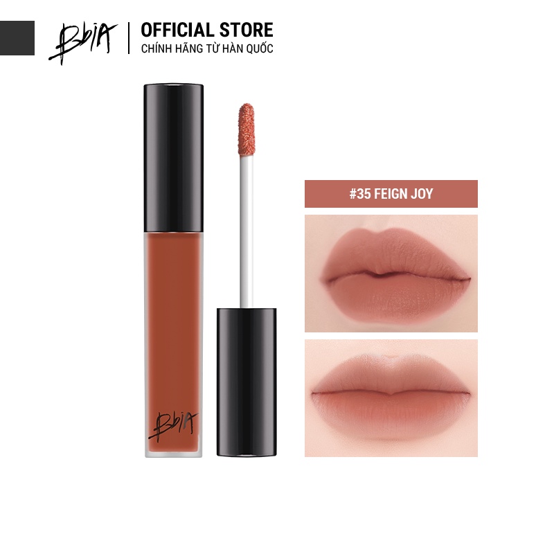 Son kem lì Bbia Last Velvet Lip Tint Version 8 - 35 Feign Joy 5g - Bbia Official Store | WebRaoVat - webraovat.net.vn