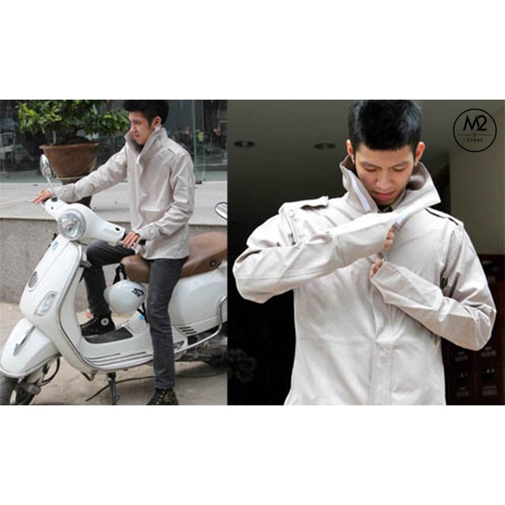 Áo chống nắng Nam vải kaki dày dặn - Vải thông hơi thoáng mát