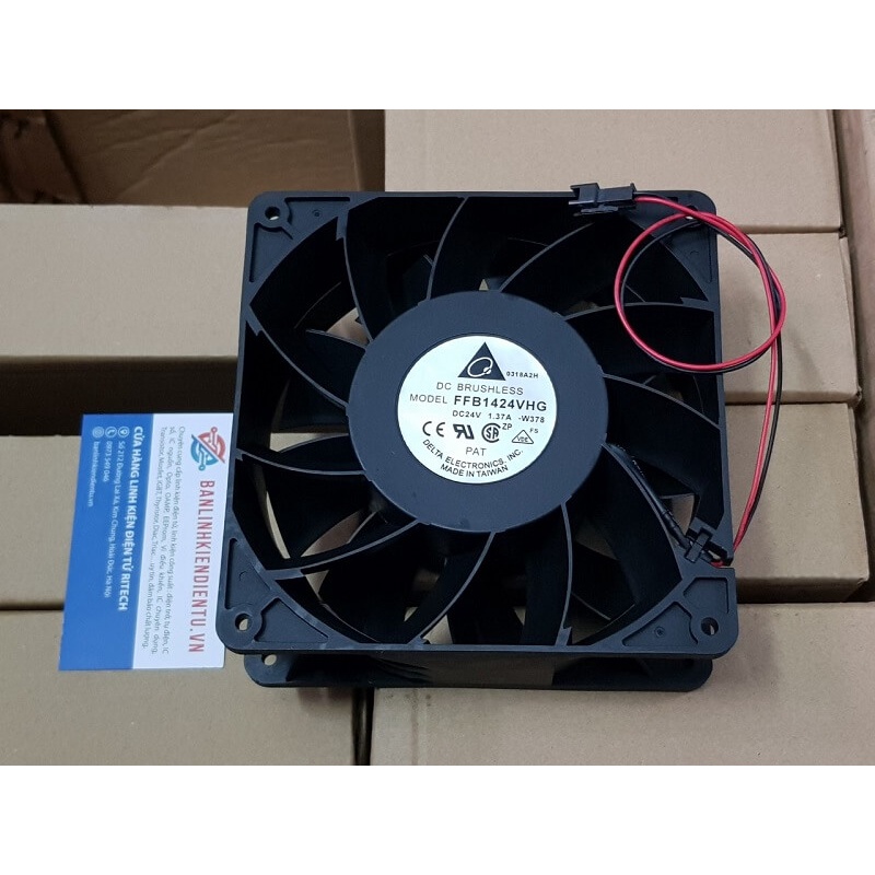 FFB1424VHG Quạt DELTA Cho Biến Tần 24V-1.37A 140*140*50mm