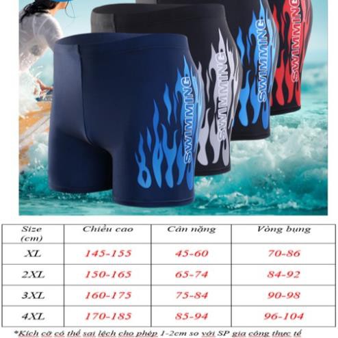 Quần bơi nam chống thấm nước siêu rẻ co giãn tốt phong cách năng động có dây rút chống tụt QB6099A ⚡️